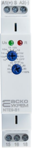 Реле задержки времени отключения NTE9-B1 AC/DC 12-240V