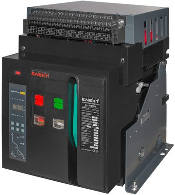 Повітряний автоматичний вимикач e.industrial.acb.2000F.1250, стаціонарний, 0,4кВ, 3Р, електронний розчіплювач, мотор-привід та РН i081116 фото