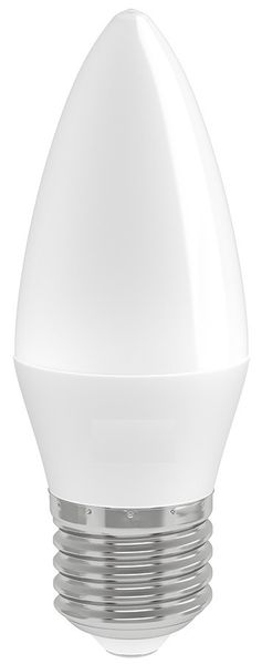 Лампа світлодіодна LED Bulb-C37-6W-E27-220V-4000K-540L ICCD TNSy5000038 фото