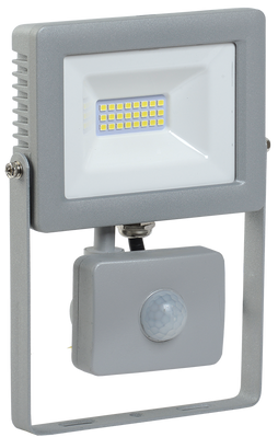 Прожектор СДН 07-20Д світлодіодний сірий з ДД IP44 LPDO702-20-K03 фото