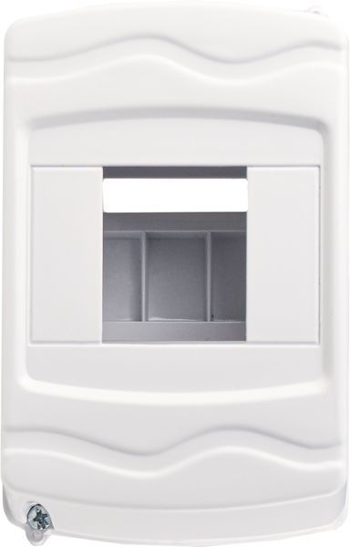 Корпус модульный пластиковый; 4 модуля; навесной; без дверцы; серии UBox A0270010003 фото