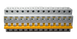 Автоматический выключатель SB-M8 1P 16A хар-ка B 4,5кA UEC MCB45-1-016-B фото 2