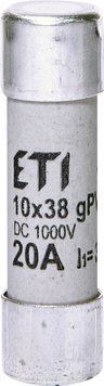 Предохранитель CH 10x38 gPV 20A 1000V (30kA) 2625085 фото