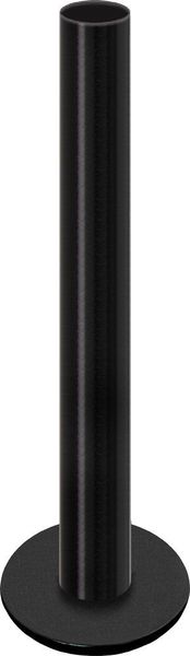 Опора стальная e.street.bollard.st.600.black, высота 600мм, диаметр 60мм, черная l0120060 фото