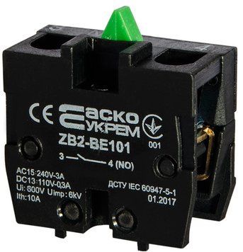Контакт до постів ZB2-BE101 NO A0140010027 фото
