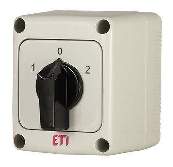 Перемикач CS 16 52 PN (2p_"1-0-2"корп./IP65"_с/ч_16A) 4773191 фото