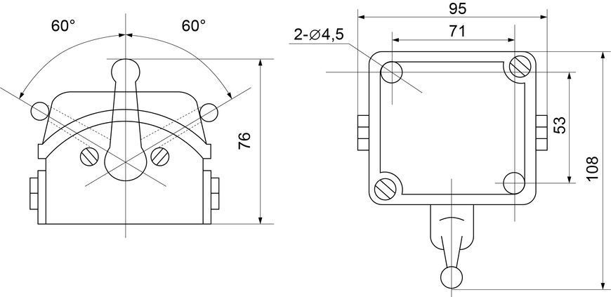Разъединитель 1-0-1 на 15А (QS5-15N) A0100010002 фото
