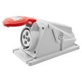 Розетка стационарная 90&deg; IEC 309 HP IP44 3P+E 32A 400V 6H GEWISS GW62492 фото