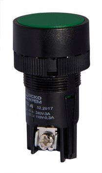 Кнопка XB2-EA135 "Старт" зеленая (NO+NC) A0140010036 фото
