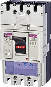 Автоматический выключатель EB2 400/3L 400A 25kA, 0.63-1In/6-12In 3P 4671092 фото
