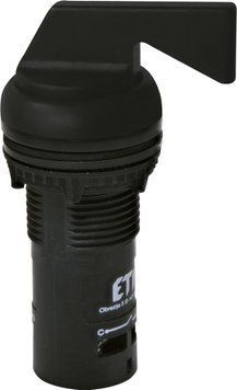Перемикач поворотн. монобл. ECS3L-N30-20 (2NO, 3-х поз., з фікс. 1-0-2, 30&deg;, чорн., з довгою рукояткою) 4771646 фото