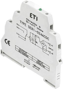 Реле интерфейсное SER1-230 ACDC (электромеханическое, 1CO, 6A AC1, 250V AC)
