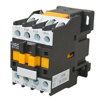 Контактор SB-PC-018 18А 24В/АС3 1з (НВ) UEC PC1-SB-018-24-10 фото