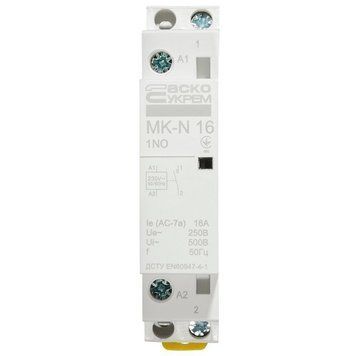 Модульный контактор MK-N 1P 16A 1NO 220V A0040030020 фото