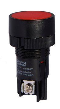 Кнопка XB2-ЕA145 "Стоп" красная (NO+NC) A0140010037 фото