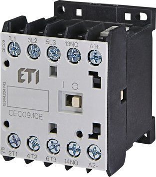 Контактор мініатюрний CEC 09.10-24V-50/60Hz (9A; 4kW; AC3) 4641062 фото