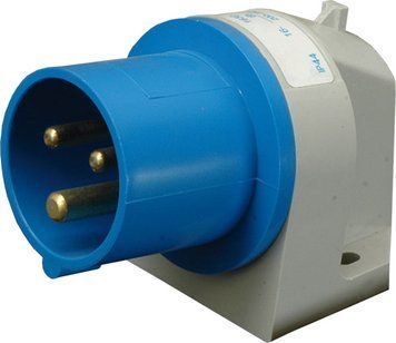 Вилка вбудована кутова силова ER-1643 IP44 (16A, 400V, 3P+PE) 4482130 фото