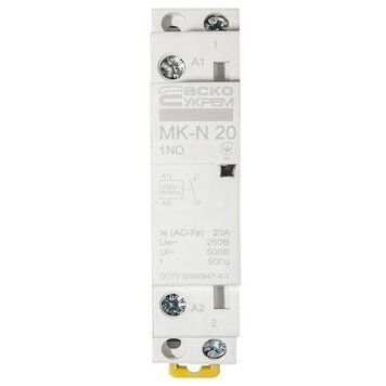 Модульный контактор MK-N 1P 20A 1NO 220V A0040030021 фото