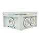 Коробка монтажна для в/вст. 100х100х50 мм IP65 скоби сіра UEC JB-100-100-050-GF-IP65-GR фото 2
