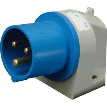 Вилка встраиваемая угловая силовая ER-1653 IP44 (16A, 400V, 3P+N+PE) 4482131 фото