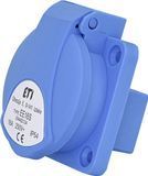 Розетка вбудована (силовий роз'єм) EE-16S IP54 (16A, 250V, Schuko) 4482124 фото