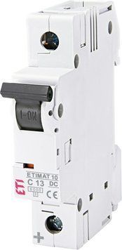 Автоматический выключатель ETIMAT 10 DC 1p C 13A (6 kA) 2137715 фото