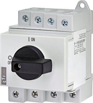 Выключатель нагрузки LS 32 SMA A4 4р "1-0" 32A 1000V DC 4660065 фото