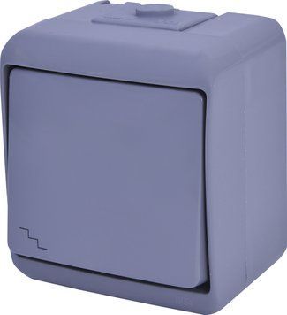 Вимикач "сходовий" VHE-3-SR (сірий, IP54) 4668062 фото