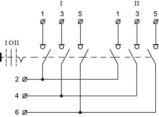 Роз'єднувач 1-0-2 на 30А (QS5-30P/3) A0100010006 фото