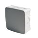 Коробка монтажная для в/вст.б/отв.100х100х50 мм IP66 ск.серый UEC JB-100-100-050-F-IP66-GR фото 5