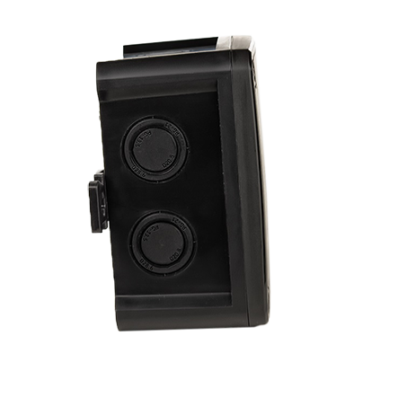 Коробка монтажна для в/вст. б/отв.146х105х65 мм IP67 ск.чор UEC JB-146-105-065-F-IP67-BL фото