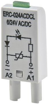 Додатковий модуль захисту/індикації ERC-024ACDCL (Uc= 6...24V AC/DC) 2473040 фото