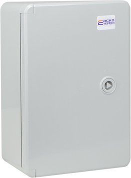 Корпус з АБС-пластику; з монтажною панеллю; непрозорі дверцята; 20*30*13; IP65 серії UBox A0270010016 фото