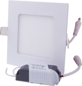 Світильник світлодіодний вбудов e.LED.MP.Square.R.6.4500, квадрат, 6Вт, 4500К, 420Лм l0860004 фото