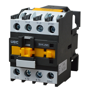 Контактор SB-PC-025 25А 110В/АС3 1р (НЗ) UEC PC2-SB-025-110-01 фото