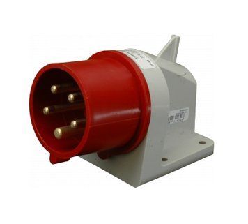 Вилка вбудована кутова силова ER-3253 IP44 (32A, 400V, 3P+N+PE) 4482133 фото