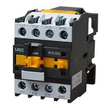 Контактор SB-PC-025 25А 110В/АС3 1р (НЗ) UEC PC2-SB-025-110-01 фото