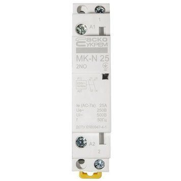 Модульный контактор MK-N 2P 25A 2NO 220V A0040030025 фото