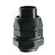 Соединитель прямой поворотный RD 25GG черный IP54 GEWISS