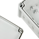 Коробка монтажна для в/вст.б/отв. 146х105х65 мм IP67 ск.сір UEC JB-146-105-065-F-IP67-GR фото 3