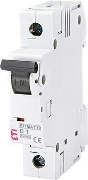 Автоматический выключатель ETIMAT 10 1p D 1А (10 kA) 2151704 фото