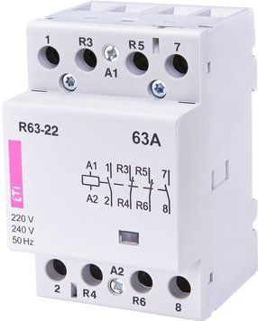 Контактор модульный R 63-22 230V 2463470 фото