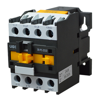 Контактор SB-PC-025 25А 220В/АС3 1з (НВ) UEC PC2-SB-025-220-10 фото