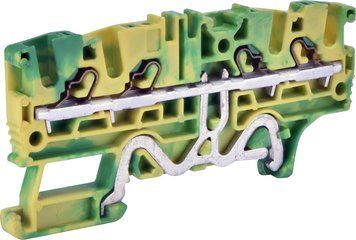 Клемма пружинная заземляющая ESH-EFCE.2/2+2 (2,5 мм2, желто-зел., 2вх.+2вых., push-in) 3903275 фото