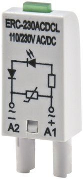 Додатковий модуль захисту/індикації ERC-230ACDCL (Uc= 110...230V AC/DC) 2473042 фото