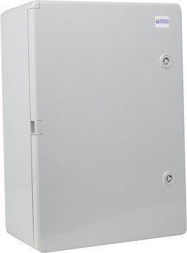 Корпус з АБС-пластику; з монтажною панеллю; непрозорі дверцята; 30*40*17; ІР65; серіїUBox A0270010018 фото
