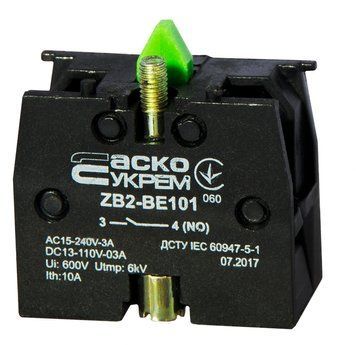 Контакт до кнопок ХB2 ZB2-BE101 NO A0140010025 фото