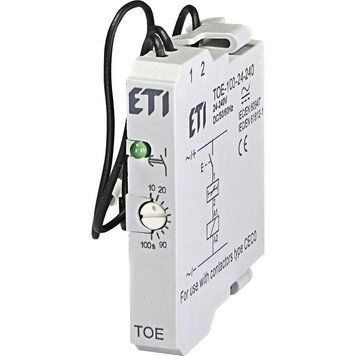 Електронн.таймер затримки TOE-100-24-240 AC/DC (10-100с затримка вмик.) 4642734 фото