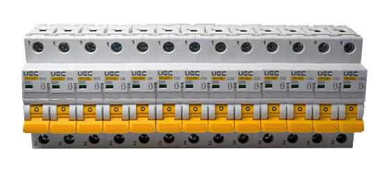 Автоматический выключатель SB-M8 1P 25A хар-ка C 4,5кA UEC MCB45-1-025-C фото