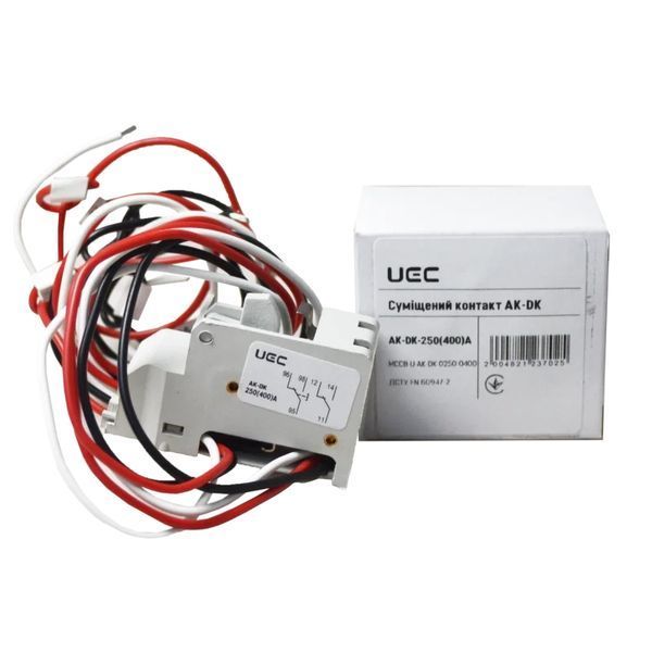 Суміщений контакт АК-DК-250/400А UEC MCCB-U-AK-DK-0250-0400 фото